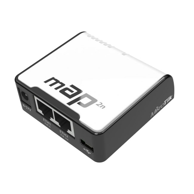 اکسس پوینت میکروتیک مدل MikroTik mAP ۲n-۱ اکسس پوینت میکروتیک مدل MikroTik mAP 2n