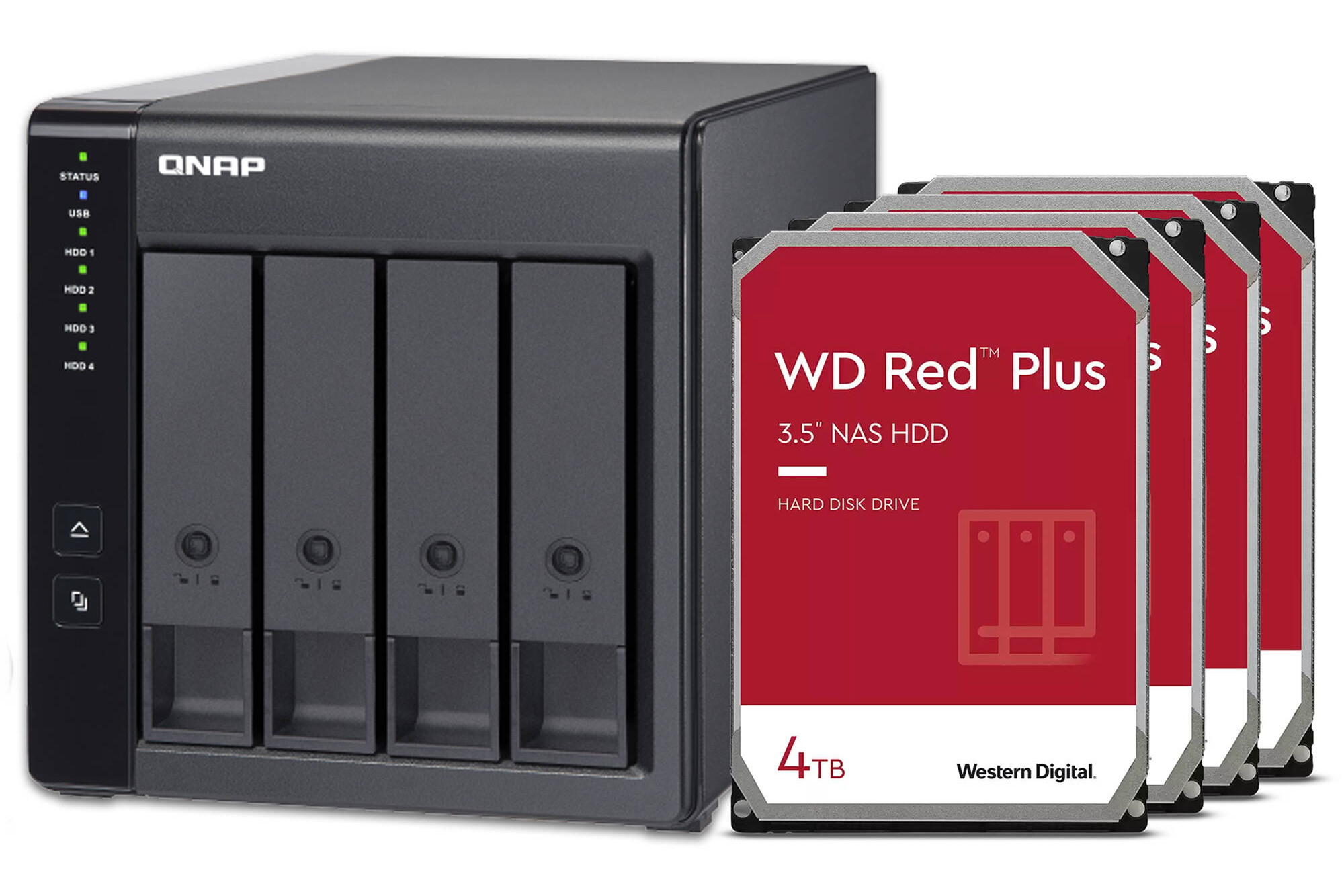 QNAP TR-004U настройка RAID для бэкапов