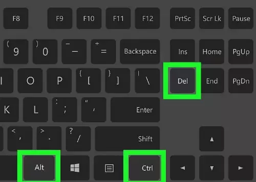 فشردن کلید های Ctrl + Alt + Delete برای فعال سازی رمز در ویندوز ۱۰ . فشردن کلید های Ctrl + Alt + Delete برای فعال سازی رمز در ویندوز 10 .