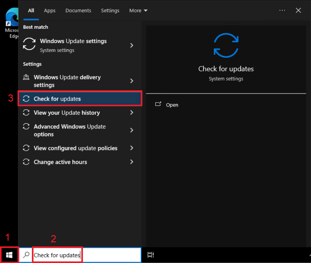 ۱ باز کردن پنجره Windows Update در ویندوز ۱۰ باز کردن پنجره Windows Update در ویندوز 10
