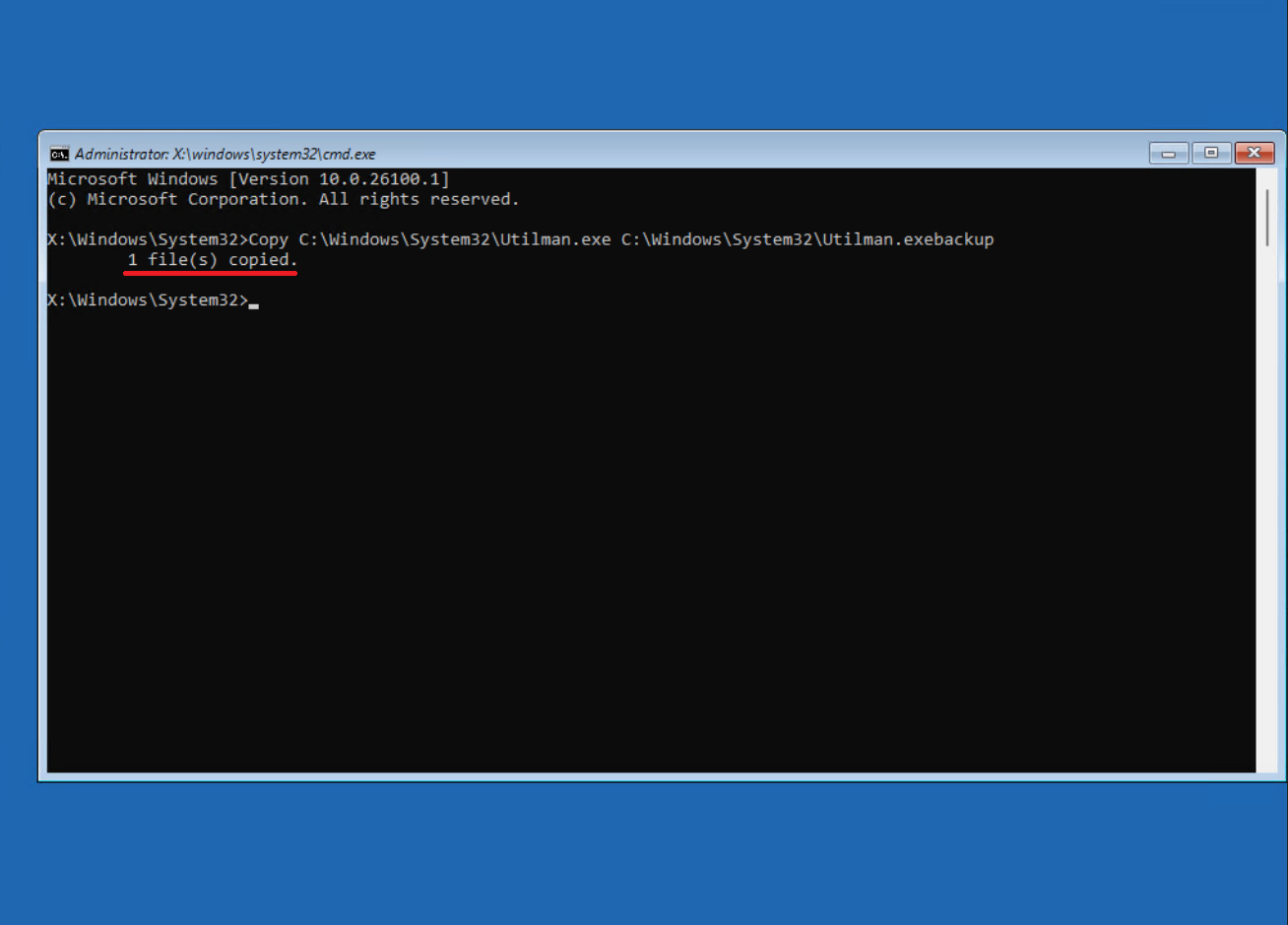 اجرای کامند (دستور) اول در محیط Command Prompt