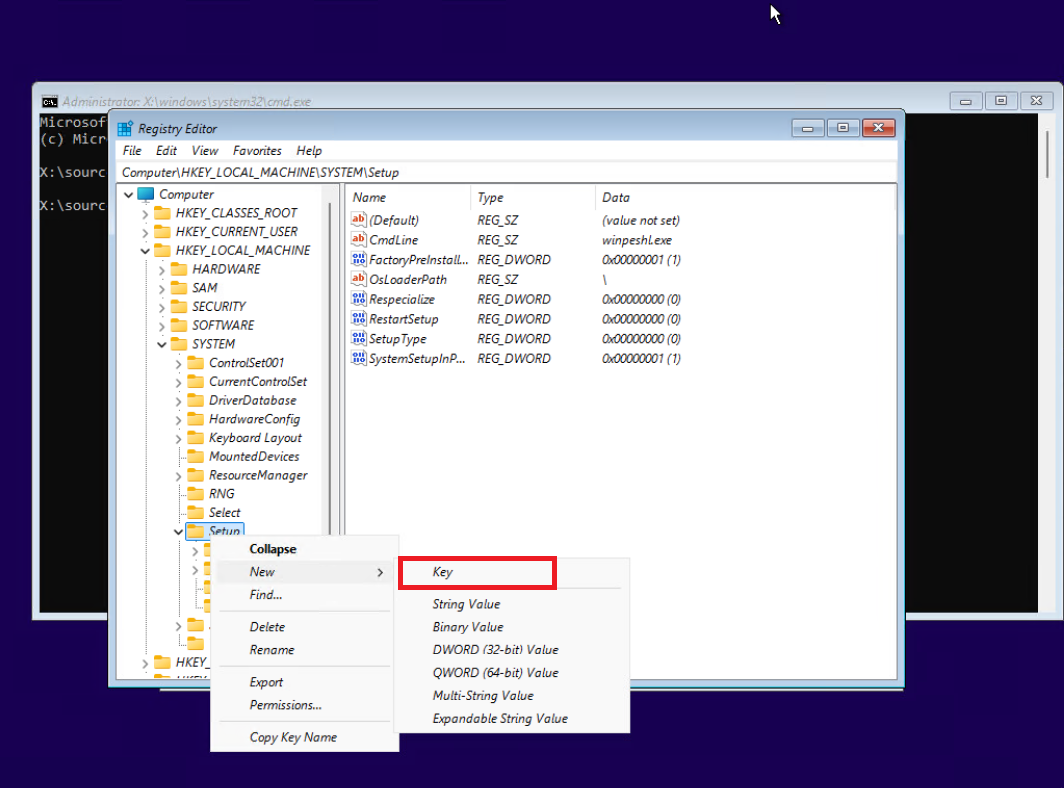 14-ساخت key در رجیستری 14-ساخت key در رجیستری
