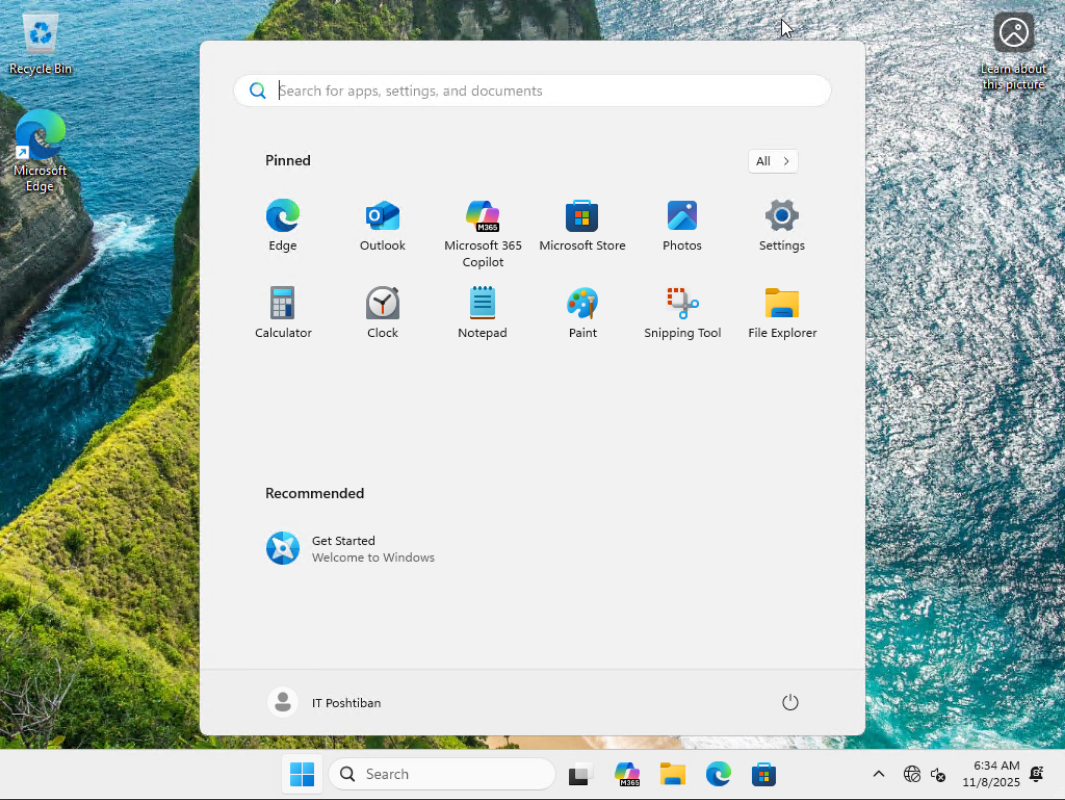 49- پایان مراحل نصب ویندوز 11 و بالا آمدن ویندوز 11 49- پایان مراحل نصب ویندوز 11 و بالا آمدن ویندوز 11