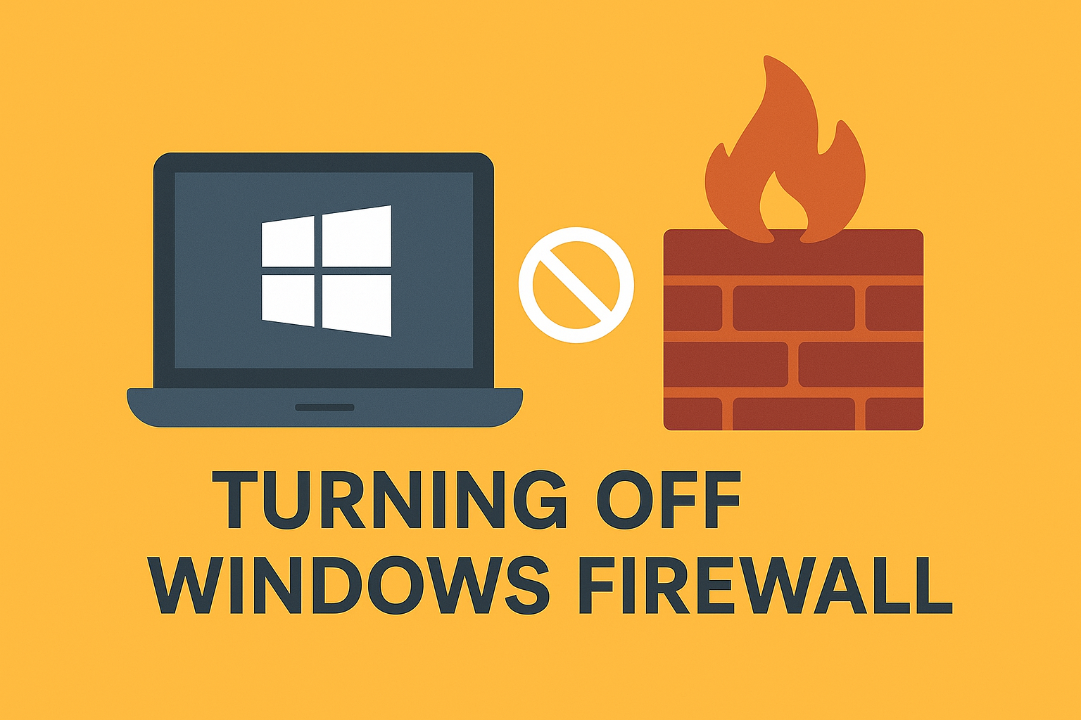 خاموش کردن فایروال ویندوز 10